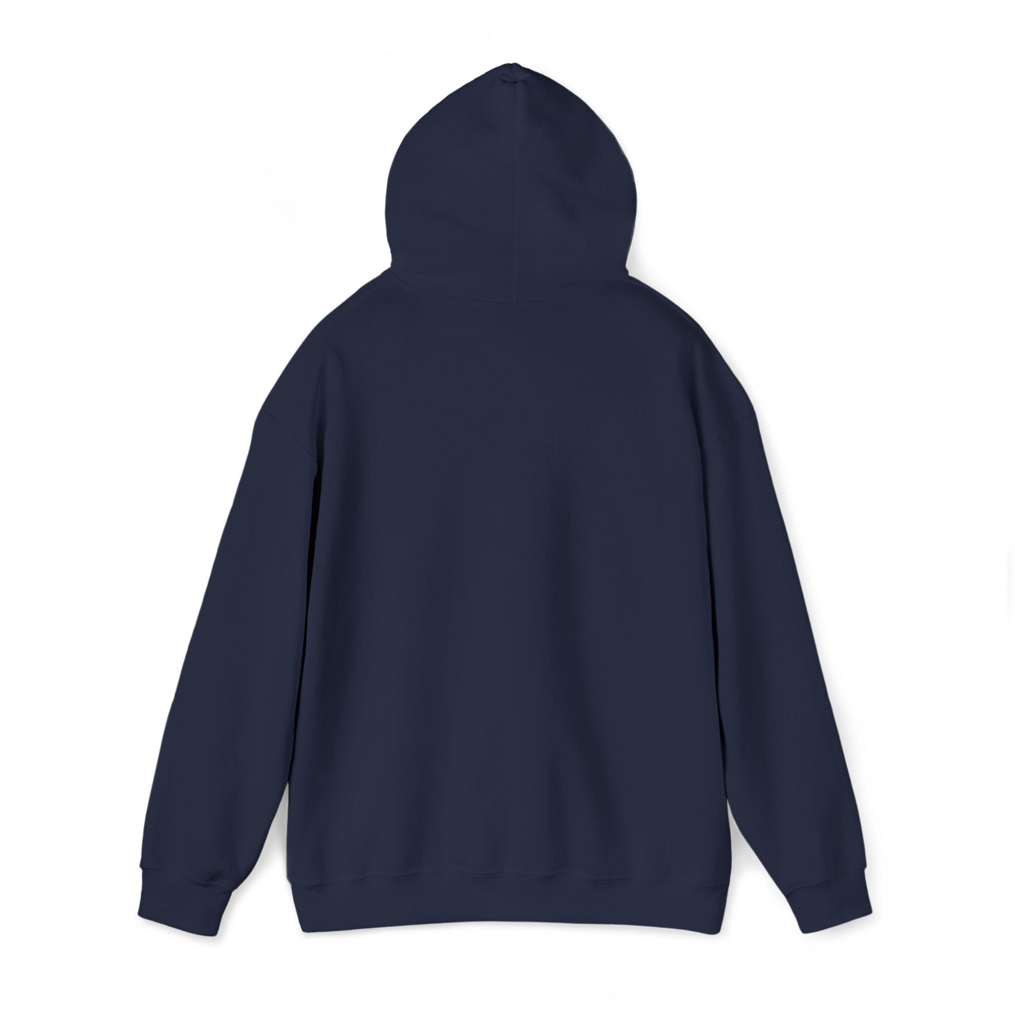 Jahan Kalantar - Signature Embroidered Hoodie White Navy