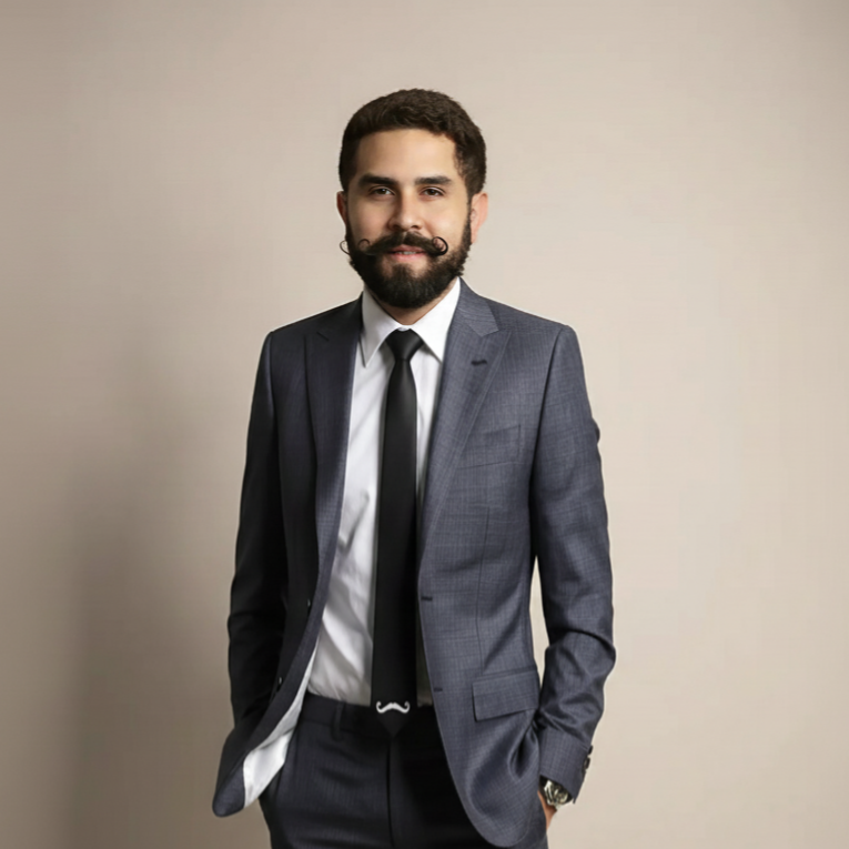 The Jahan Signature Black Necktie